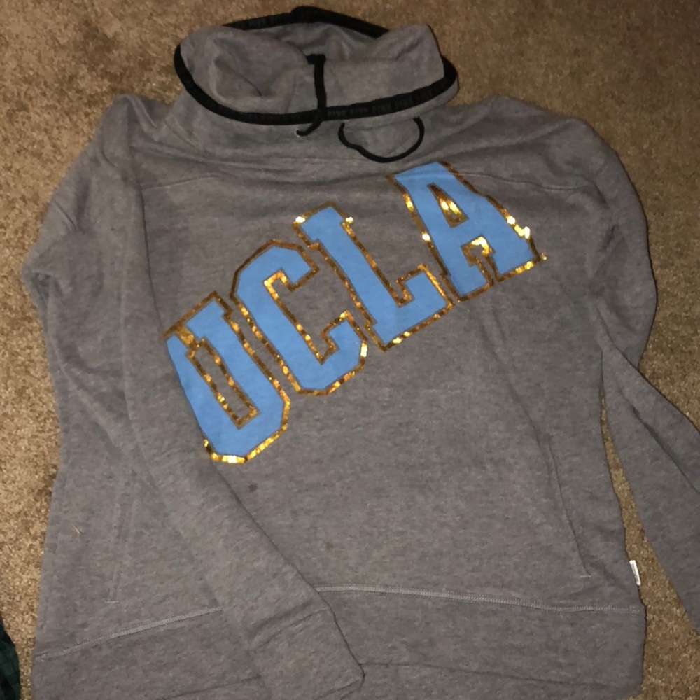 PINK UCLA Bruins cowl neck sweatshirt